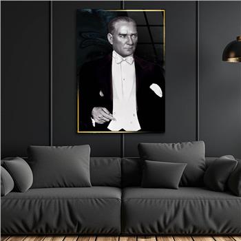 MUSTAFA KEMAL ATATÜRK Tempered Glasss Wall Art