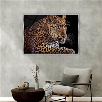 Aluminum-Framed Natured-Themed Tempered Glass Wall Art 183