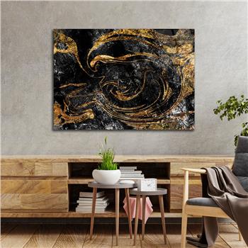Horizontal Art-Themed Tempered Glass Wall Art 304