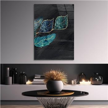 Vertical Tempered Glasss Wall Arts Art-Themed230