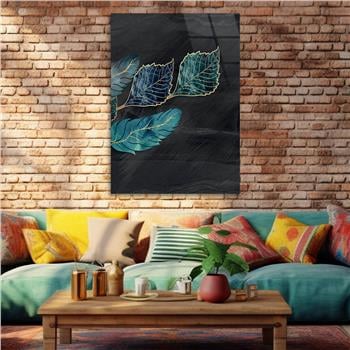 Vertical Tempered Glasss Wall Arts Art-Themed230
