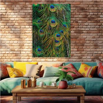 Vertical Tempered Glasss Wall Arts Natured-Themed165