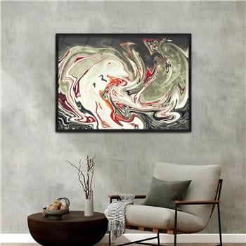 Alüminyum Çerçeveli Sanat Temalı Cam Tablo 027