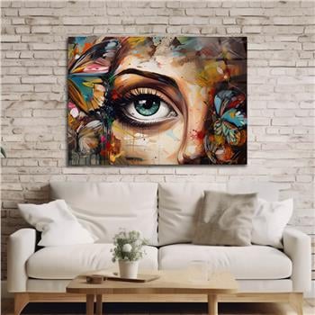 Sanat Temalı Cam Tablo 537