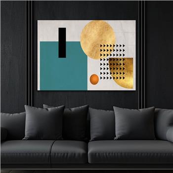 Horizontal Art-Themed Tempered Glass Wall Art 256