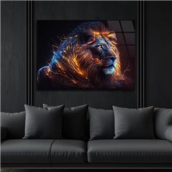 Horizontal Natured-Themed Tempered Glass Wall Art 289
