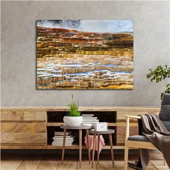 Horizontal Natured-Themed Tempered Glass Wall Art 254