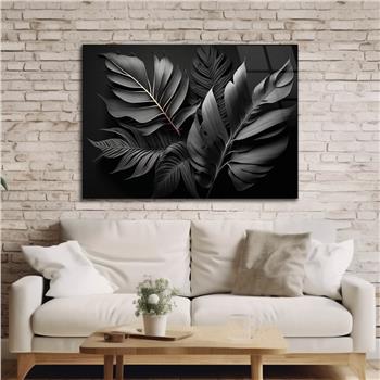 Horizontal Art-Themed Tempered Glass Wall Art 342