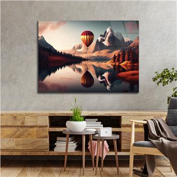 Horizontal Art-Themed Tempered Glass Wall Art 328