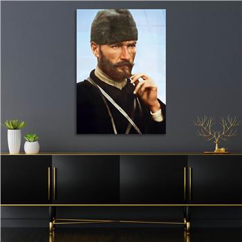 MUSTAFA KEMAL ATATÜRK Tempered Glasss Wall Art