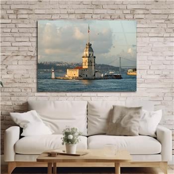 Horizontal Natured-Themed Tempered Glass Wall Art 269