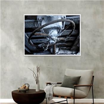 Aluminum-Framed Art-Themed Tempered Glass Wall Art 135