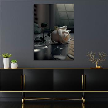 Vertical Tempered Glasss Wall Arts Natured-Themed214