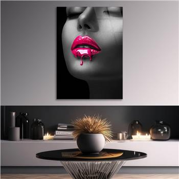 Kunst Thema auf bedrucktem Glas