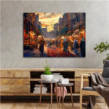 Sanat Temalı Cam Tablo 546