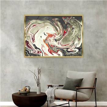Alüminyum Çerçeveli Sanat Temalı Cam Tablo 027