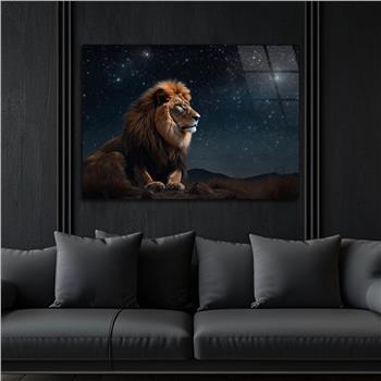 Horizontal Natured-Themed Tempered Glass Wall Art 290
