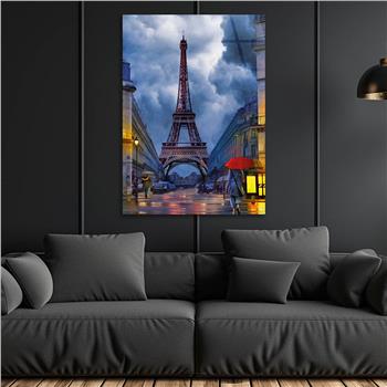 Kunst Thema auf bedrucktem Glas