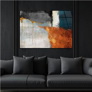 Horizontal Art-Themed Tempered Glass Wall Art 241