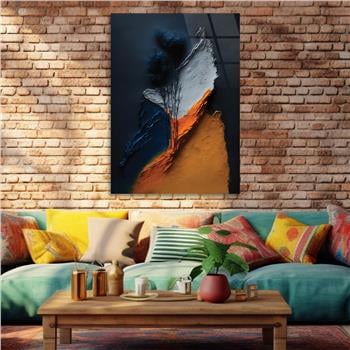 Vertical Tempered Glasss Wall Arts Art-Themed 317