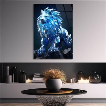 Dikey Doğa Temalı Cam Tablo 357