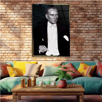 MUSTAFA KEMAL ATATÜRK Tempered Glasss Wall Art