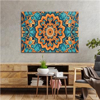 Horizontal Art-Themed Tempered Glass Wall Art 314