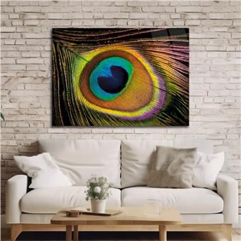 Horizontal Art-Themed Tempered Glass Wall Art 249