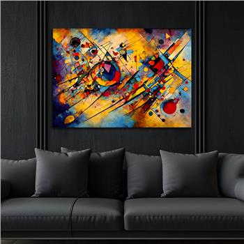 Kunst Thema auf bedrucktem Glas 415