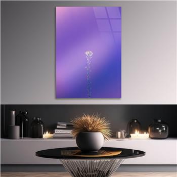 Kunst Thema auf bedrucktem Glas