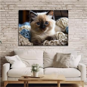 Yatay Doğa Temalı Cam Tablo 562