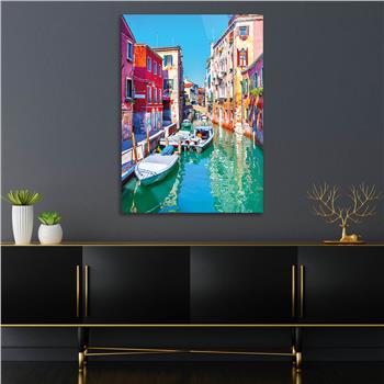 Vertical Tempered Glasss Wall Arts Natured-Themed180