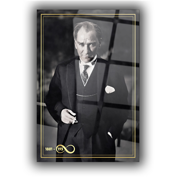 Dikey VatanTemalı Cam Tablo 241