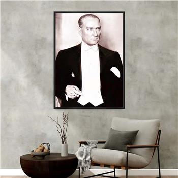 Alüminyum Çerçeveli Vatan Temalı Cam Tablo 074