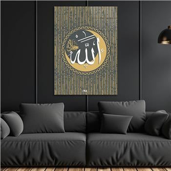 Religiöses Thema auf bedrucktem Glas