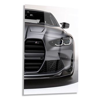 Siyah BMW M4 Competition Cam Tablo