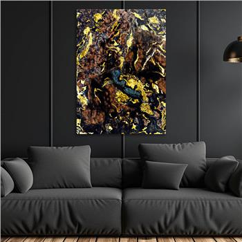 Vertical Tempered Glasss Wall Arts Art-Themed 293