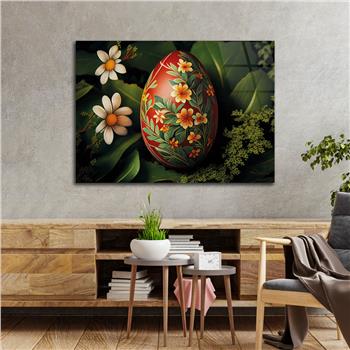 Horizontal Natured-Themed Tempered Glass Wall Art 294