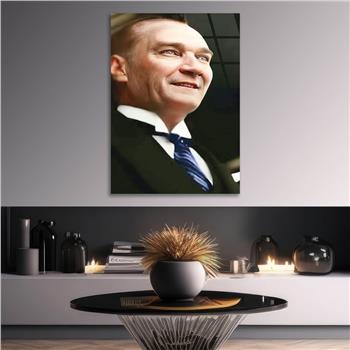 MUSTAFA KEMAL ATATÜRK Tempered Glasss Wall Art 