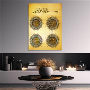 Tempered Glasss Wall Arts Religious-Themed