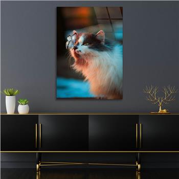 Kunst Thema auf bedrucktem Glas