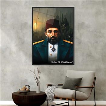 Aluminum-Framed National-Themed Tempered Glass Wall Art 053