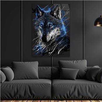 Vertical Tempered Glasss Wall Arts Natured-Themed193