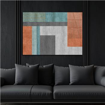 Horizontal Art-Themed Tempered Glass Wall Art 243