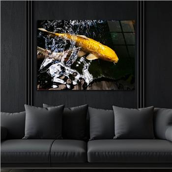 Thema Natur auf bedrucktem Glas
