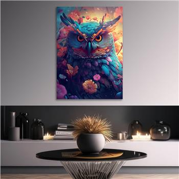 Vertical Tempered Glasss Wall Arts Natured-Themed200