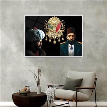 Alüminyum Çerçeveli Vatan Temalı Cam Tablo 021