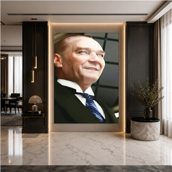 MUSTAFA KEMAL ATATÜRK GÖRSELLİ CAM TABLO 
