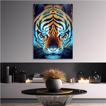 Vertical Tempered Glasss Wall Arts Natured-Themed224
