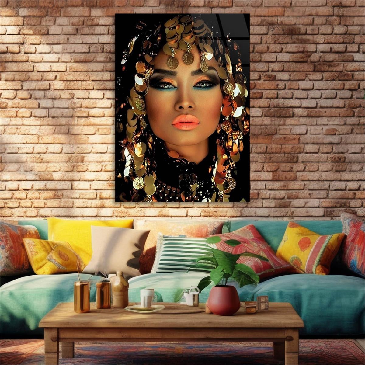Tempered Glasss Wall Arts Art-Themed